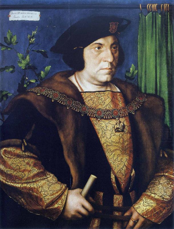 Hans holbein the younger Portrait of Sir Thomas Guildford china oil painting image